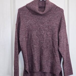 Altar'd State Burgundy Cowl Neck Sweater